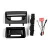 Car Stereo Navigation 9" Android Radio Mounting Frame Mask Bracket with Wiring Harness Specific Designed for Mazda 2 CX-3 2021 UV Black view 1