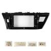 Car Stereo Navigation 10" Android Radio Mounting Frame Mask Bracket with Wiring Harness Specific Designed for Toyota Corolla 2013 2014 2015 2016 LHD view 2