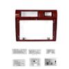 Car Stereo Navigation 9" Android Radio Mounting Frame Mask Bracket with Wiring Harness Specific Designed for Toyota Land Cruiser LC76 2015 2016 2017 2018 2019 2020 2021 LHD view 2