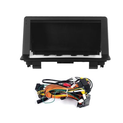 Car Stereo Navigation 9" Android Radio Mounting Frame Mask Bracket with Wiring Harness Specific Designed for Audi Q3 2013 2014 2015 2016 2017 2018