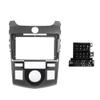 Car Stereo Navigation 9" Android Radio Mounting Frame Mask Bracket with Wiring Harness Specific Designed for Kia Forte Coupe 2009 2010 2011 2012 view 2