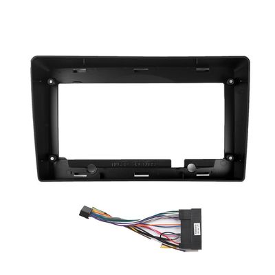 Car Stereo Navigation 9" Android Radio Mounting Frame Mask Bracket with Wiring Harness Specific Designed for Hyundai H1 2010 2011 2012 2013 2014 2015 2016 2017 2018 MT