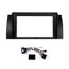 9" Car Stereo Navigation FM Radio Mounting Frame Bracket with Wiring Harness Compatible with BMW M5/E39 1995 1996 1997 1998 1999 2000 2001 2002 2003 X5/E53 2000 2001 2002 2003-2007 view 1