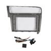 Car Stereo Navigation 10" Android Radio Mounting Frame Mask Bracket with Wiring Harness Specific Designed for VW Golf7 2014 2015 2016 2017 2018 2019 Bush Gray Color view 3