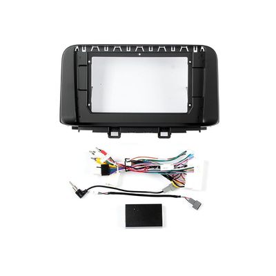 10" Car Stereo Navigation FM Radio Mounting Frame Bracket with Wiring Harness Compatible with Hyundai Encino Kona 2017 2018 2019
