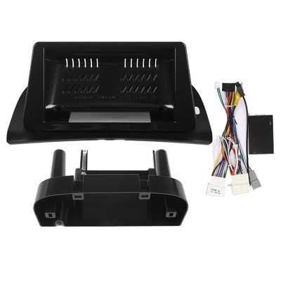 Car Stereo Navigation 9" Android Radio Mounting Frame Mask Bracket with Wiring Harness Specific Designed for Renault Kangoo 2015 2016 2017 2018 LHD