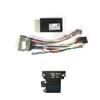Car Stereo Navigation 9" Android Radio Mounting Frame Mask Bracket with Wiring Harness Specific Designed for Renault Logan 2009 2010 2011 2012 2013 2014 2015 2016 RHD Silver view 3