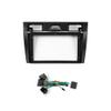 Car Stereo Navigation 9" Android Radio Mounting Frame Mask Bracket with Wiring Harness Specific Designed for Ford Focus 2006 2007 2008 2009 2010 2011 view 3