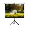 60 72 84 100 inch Wall-Mounted Projection Screen with Tripod Stand, 4K Ultra HD Portable Projector Screen for Outdoor Indoor(72"(4:3)) view 1