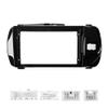 9" Car Stereo Navigation FM Radio Mounting Frame Bracket with Wiring Harness Compatible with Toyota Vitz 2015 2016 2017 2018 2019 2020 UV Black RHD view 2