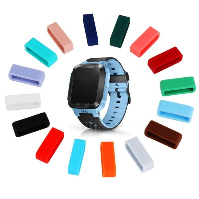 16 Pcs Watch Band Keepers Compatible with Magic Band 2.0 & More, 20mm Multi-Color Watch Strap Loop Compatible with Fitbit Charge/Charge HR/Garmin Vivofit