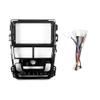 Car Stereo Navigation Android Radio Mounting Frame Mask Bracket with Wiring Harness Specific Designed for Toyota Vios/Yaris 2018 2019 2020 2021 RHD at view 1