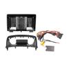 9" Car Stereo Navigation FM Radio Mounting Frame Bracket with Wiring Harness Compatible with Hyundai Genesis Coupe 2009 2010 2011 view 3