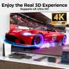 Unitek HDMI Switch 5 Computers 1 Monitor with Remote-4K HDMI Switcher Compatible with PC PS5 PS4 Xbox DVD Player Fire Stick TV 5 Ports Switcher Support for Office Entertainment Home Theater view 3