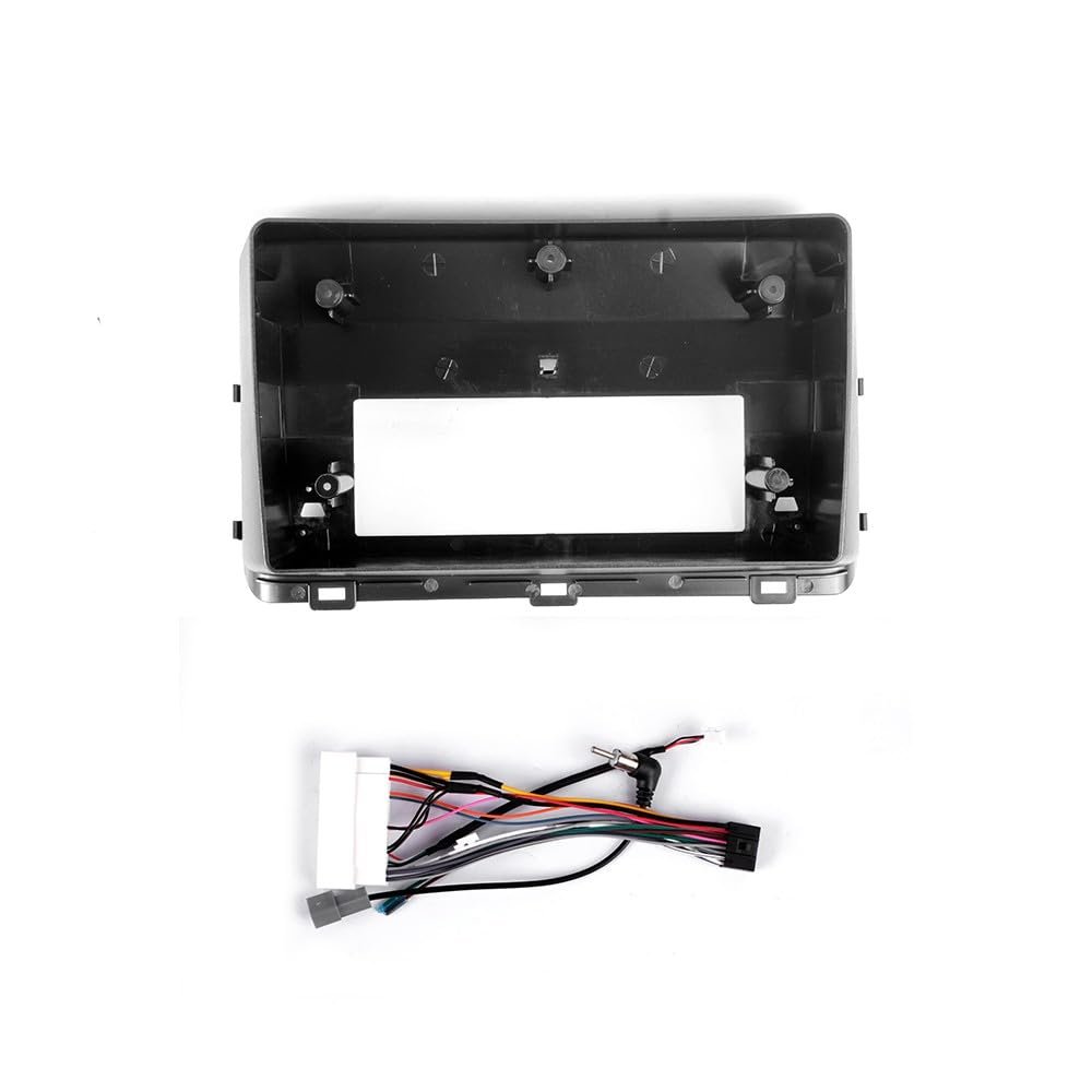 Car Stereo Navigation 10" Android Radio Mounting Frame Mask Bracket with Wiring Harness Specific Designed for Kia CEED 2021