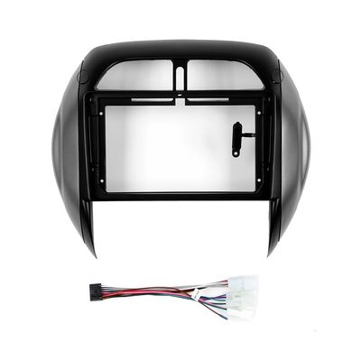 Car Stereo Navigation 9" Android Radio Mounting Frame Mask Bracket with Wiring Harness Specific Designed for Toyota RAV4 2003 2004 2005
