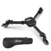 NEEWER Photography Tripod Dolly, Quick Lock Release Camera Dolly with 3" Rubber Wheels, Telescopic Legs, Handle & Bag, 44 lbs Heavy Duty for DSLR Cameras Camcorder Photo Video Recording, TS012 view 1