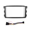 Car Stereo Navigation 9" Android Radio Mounting Frame Mask Bracket with Wiring Harness Specific Designed for Benz Smart 2005 2006 2007 2008 2009 2010