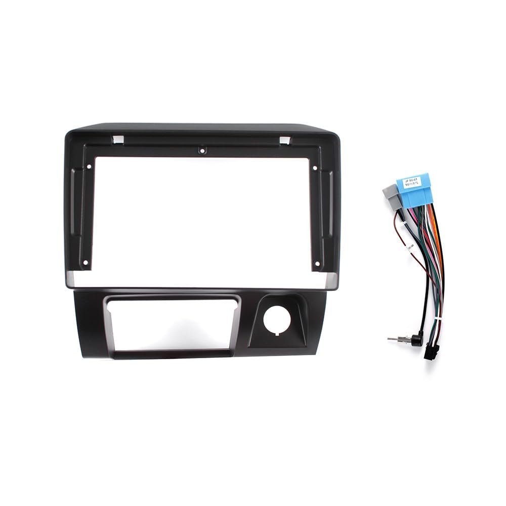 Car Stereo Navigation 9" Android Radio Mounting Frame Mask Bracket with Wiring Harness Specific Designed for Suzuki Wagon R 2004 2005 2006 2007 2008 2009 2010 2011 2012 LHD