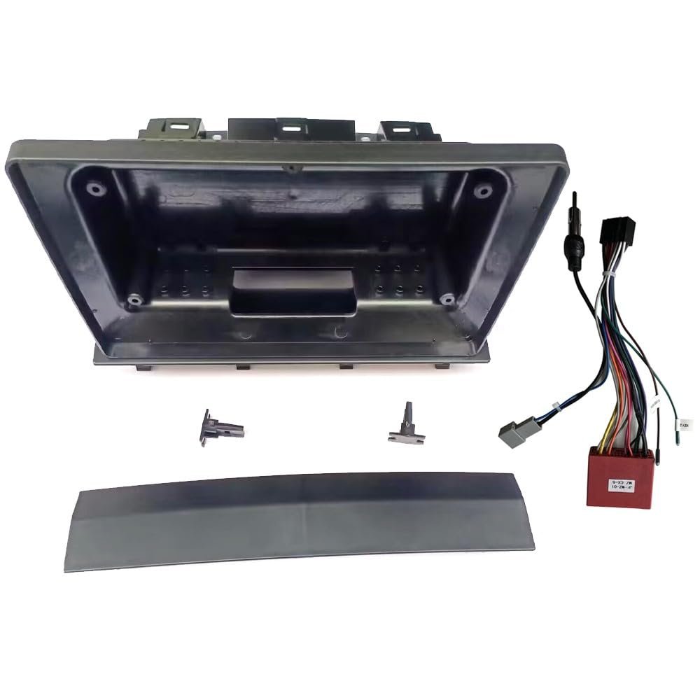 10.1" Car Stereo Navigation FM Radio Mounting Frame Bracket with Wiring Harness Compatible with Mazda 2 Demio 2002 2003 2004 2005 2006 2007