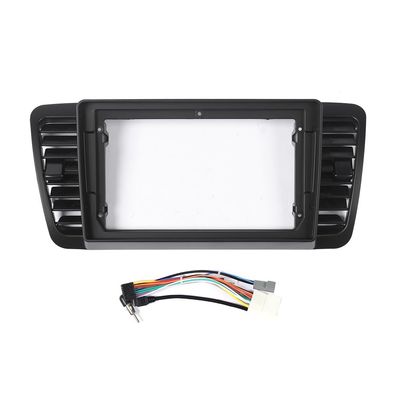9" Car Stereo Navigation FM Radio Mounting Frame Bracket with Wiring Harness Compatible with Subaru Legacy/Outback 2004 2005 2006 2007 2008 2009
