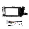 Car Stereo Navigation 9" Android Radio Mounting Frame Mask Bracket with Wiring Harness Specific Designed for Honda Shuttle 2015 2016 2017 2018 2019 RHD view 1