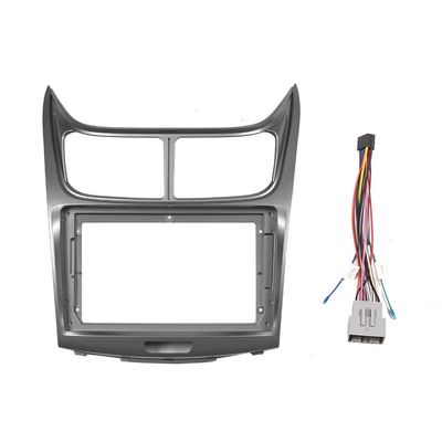 Car Stereo Navigation 9" Android Radio Mounting Frame Mask Bracket with Wiring Harness Specific Designed for Chevrolet Sail 2004 2005 2006 2007 2008 2009 2010 2011 2012 2013