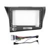 9" Car Stereo Navigation FM Radio Mounting Frame Bracket with Wiring Harness Compatible with Honda CRZ 2010 2011 2012 2013 2014 2015 2016 2017 2018 2019 2020 2021 LHD view 1