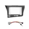 9" Car Stereo Navigation FM Radio Mounting Frame Bracket with Wiring Harness Compatible with Honda CRZ 2010 2011 2012 2013 2014 2015 2016 2017 2018 2019 2020 2021 LHD view 3