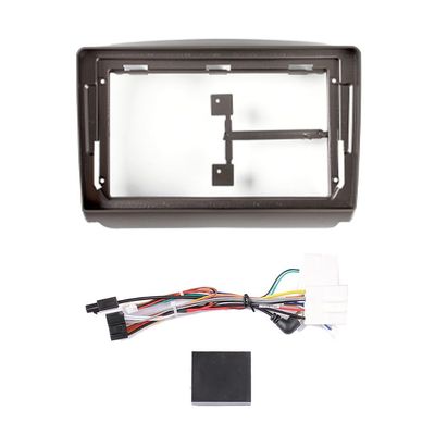 Car Stereo Navigation 9" Android Radio Mounting Frame Mask Bracket with Wiring Harness Specific Designed for Proton PERDANA V6 2002 2003 2004 2005 2006 2007 2008 2009 2010
