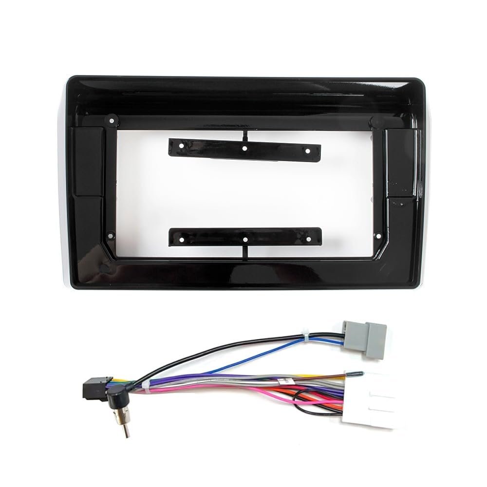 10.1" Car Stereo Navigation FM Radio Mounting Frame Bracket with Wiring Harness Compatible with Nissan DayZ 2013 2014 2015