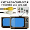 BUHCUWQB 6FT AV Cable Compatible with Sega Genesis 1, RCA Audio Video Cable view 4