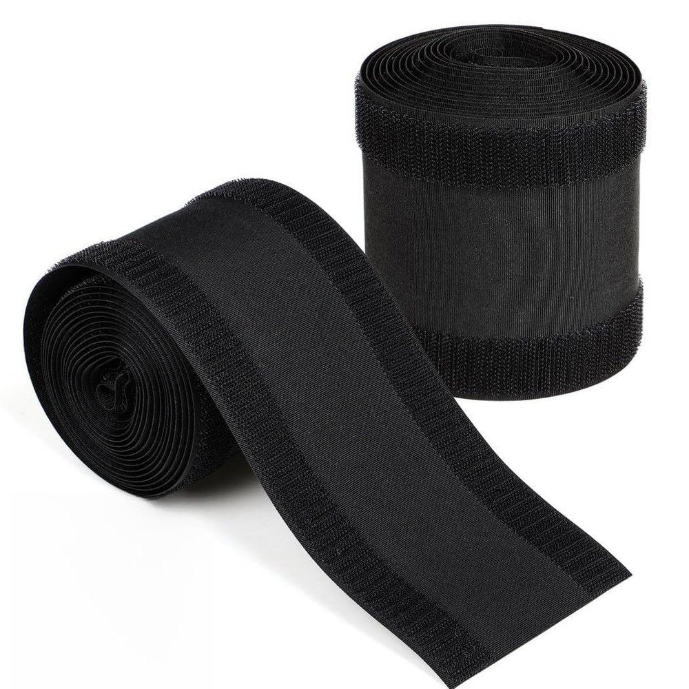 2 Rolls of 9.8 Feet Carpet Cable Protector, Carpet Cord Cover for Office, Exhibition, and Retail Spaces