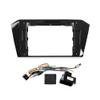 Car Stereo Navigation 10" Android Radio Mounting Frame Mask Bracket with Wiring Harness Specific Designed for VW Magotan 2016 2017 2018 2019