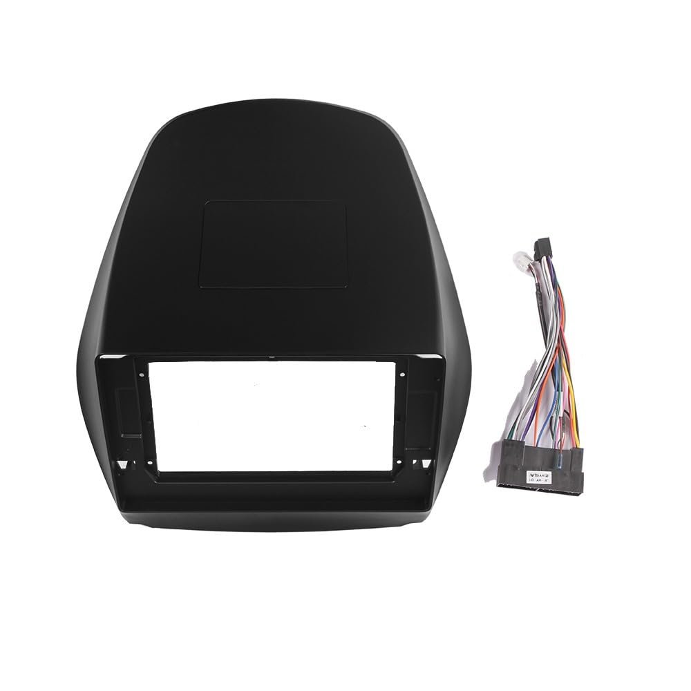 Car Stereo Navigation 10" Android Radio Mounting Frame Mask Bracket with Wiring Harness Specific Designed for Hyundai Tucson IX35 2010 2011 2012 2013 2014 2015
