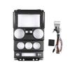 Car Stereo Navigation 9" Android Radio Mounting Frame Mask Bracket with Wiring Harness Specific Designed for Jeep Wrangler 2008 2009 2010 2 Door