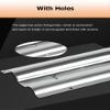 3.3' Cable Duct Extra Large Cable Management Duct for Wall/Floor, Stainless Steel Cable Cover Protection for Home/School/Factory/Office(No.10,9pcs) view 4