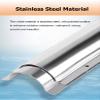 3.3' Cable Duct Extra Large Cable Management Duct for Wall/Floor, Stainless Steel Cable Cover Protection for Home/School/Factory/Office(No.9,1pc) view 3