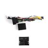 Car Stereo Navigation 9" Android Radio Mounting Frame Mask Bracket with Wiring Harness Specific Designed for Citroen C5 2013 2014 2015 2016 view 2