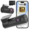 BlackVue Elite 8-2CH 128GB Dash Cam - 2K+2K Dash Cam Front and Rear, Dash Camera for Cars, Starvis 2, Dual HDR, Free SD Card, Wi-Fi, GPS, Night Vision, Smart Parking Mode, Smart Event Recording view 1