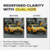 BlackVue Elite 8-2CH 128GB Dash Cam - 2K+2K Dash Cam Front and Rear, Dash Camera for Cars, Starvis 2, Dual HDR, Free SD Card, Wi-Fi, GPS, Night Vision, Smart Parking Mode, Smart Event Recording view 2