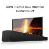 Nawwgy Wall Passive SoundBar Deeply Bass,2/1Channel Passive Soundbar for Home Theater, Passive Speakers Passive Wall Mounted Long Sound Column Passive Wall Mounted Long Sound Column view 2