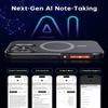 Yorlu AI Recorder Device, AI Recorder Phone Case with TranscribeSummarize, AI Noise Cancellation, Note Audio Recorder for Lectures view 2