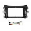 Car Stereo Navigation 9" Android Radio Mounting Frame Mask Bracket with Wiring Harness Specific Designed for Nissan Navara Terra 2013 2014 2015 2016 2017 2018 2019 2020 view 1