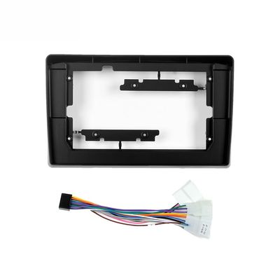 10.1" Car Stereo Navigation FM Radio Mounting Frame Bracket with Wiring Harness Compatible with Toyota Ist 2002 2003 2004 2005 RHD