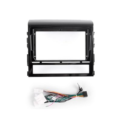9" Car Stereo Navigation FM Radio Mounting Frame Bracket with Wiring Harness Compatible with Toyota Land Cruiser 2016 2017 2018 2019 2020