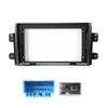 9" Car Stereo Navigation FM Radio Mounting Frame Bracket with Wiring Harness Compatible with Suzuki SX4 2006 2007 2008 2009 2010 2011 2012 2013 view 2