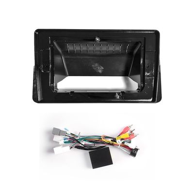 10.1" Car Stereo Navigation FM Radio Mounting Frame Bracket with Wiring Harness Compatible with Mitsubishi Eclipse Cross 2018 2019