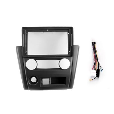 Car Stereo Navigation 9" Android Radio Mounting Frame Mask Bracket with Wiring Harness Specific Designed for Mitsubishi V3 LINGYUE 2011
