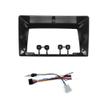 9" Car Stereo Navigation FM Radio Mounting Frame Bracket with Wiring Harness Compatible with Nissan Sentra 2007 2008 2009 North American Version view 1